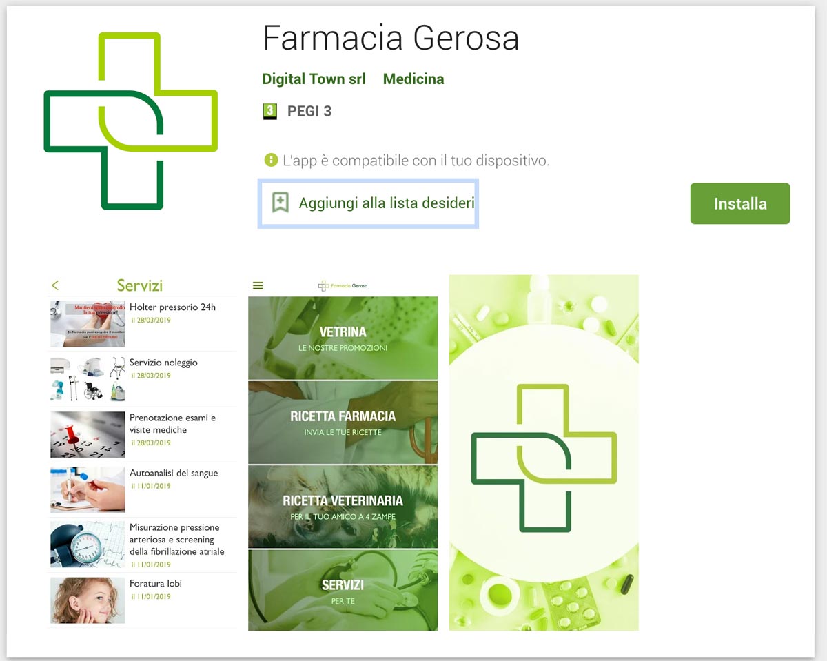 App Farmacia Gerosa